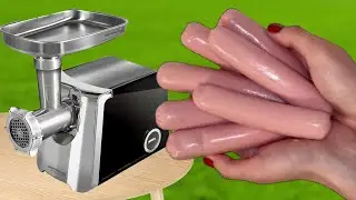 EXPERIMENT SAUSAGES vs MEAT GRINDER