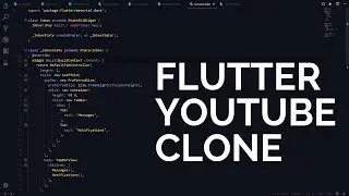 Flutter Youtube Clone | Youtube UI Clone | How to Make Youtube Clone?| Material Design