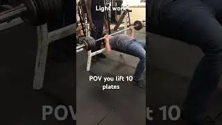 Monkey man does The ten plate lift