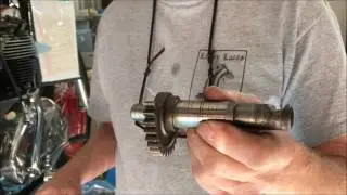 Proper installation of a BSA or Triumph Kickstarter