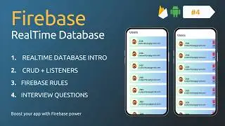 Firebase Realtime Database in Android Kotlin 2026 | Complete CRUD + Realtime Listeners | Part 4