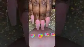 French FREESTYLE nails 💅🏽✨ Acrylic nails for beginners | Nail tech