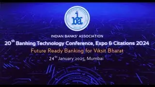IBA's 20th ANNUAL BANKING TECHNOLOGY CONFERENCE, EXPO & CITATIONS 2024- Presentation by Binod Singh