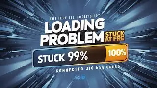 FREE FIRE LOADING PROBLEM FIXED STUCK AT 99 PROBLEM FOR JIO AND 5G USERS ON LIVE. #viral#trending