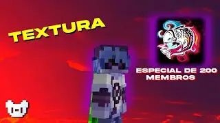 Minecraft BEDWARS MAS com a TEXTURA da TILAPIA!!