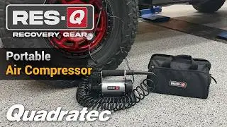 Быстро и недорого накачайте воздух с помощью портативного компрессора Quadratec RES-Q.