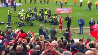 Middlesbrough Promoted 2016 - Medal Presentation