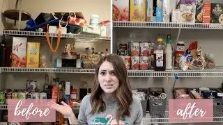 DECLUTTER MY PANTRY WITH ME | Marie Kondo Method (2019)