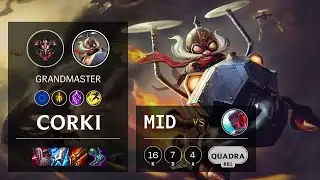 Corki Mid vs Yone - EUW Grandmaster Patch 11.4