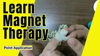 Magnet and colour Therapy Points Application using chart protocol