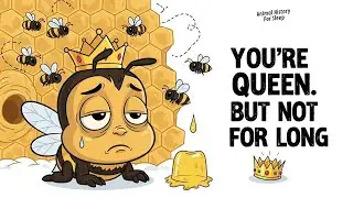 What if You Were Born a Queen Bee - Your Life as a Queen Bee | Animal History for Sleep