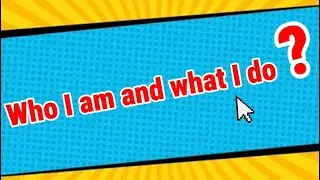 Who I am 