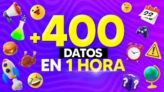 +400 datos curiosos que te har&aacute;n m&aacute;s interesante en 1 HORA ⏰🚀 [3]