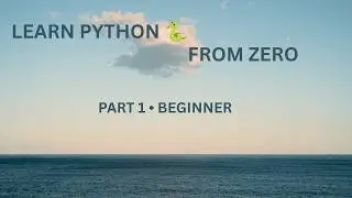 Python for Beginners in Tamil 🐍 | Learn Python from Scratch | Part 1