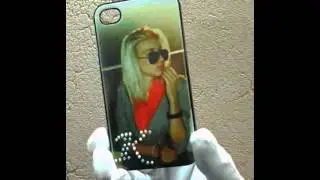 iPhone 4, 4S, 5 monogramed photo case