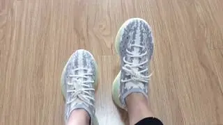 Yeezy Boost 380 Alien On feet