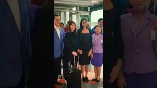 Miss World 2025 Opal Suchata Homecoming 🇹🇭😍#viralvideo #trending #thailand #shorts #new
