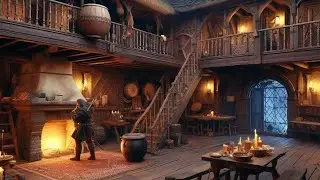 Ambiente de taverna - Fantasy Tavern Ambient - [3 hours Ambient Atmospheric Epic]