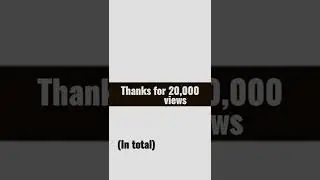 20,000 views milestone?