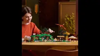 Набор LEGO Icons &laquo;Властелин колец: Шир&raquo; &mdash; декор для комнаты.