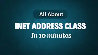 INET ADDRESS Class in Java | Networking | Web Development