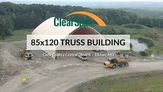 ClearSpan Equipment Storage Building &ndash; Cecil County Central Landfill &ndash; Elkton, MD
