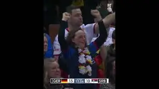High-flying action in a thrilling match between 🇩🇪 Germany and 🇷🇸 Serbia 🚀 What goals 🤯