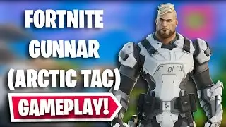 GUNNAR (ARCTIC TAC) Gameplay in Fortnite | Chapter 3 - Season 2 Battle Pass
