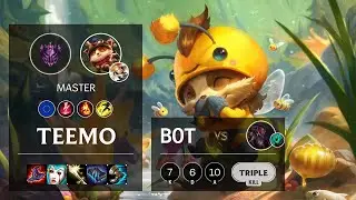 Teemo Bot vs Lucian - EUW Master Patch 10.16