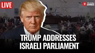 LIVE | Trump Full remarks At Israel Parliament | Netanyahu | Hostage Release