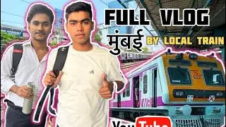 2nd long vlog Mumbra to class journey with Mumbai local train #trending #viral #longvlog #youtube 