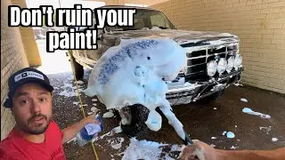 Car Wash Brush Cover | DON&rsquo;T RUIN YOUR PAINT!