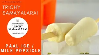 Milk Popsicle Recipe | Paal Ice | Kuchi Ice | பால் ஐஸ் செய்வது எப்படி