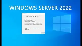 Installing Windows Server 2022