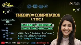 L - 3.12 : Convert Epsilon-NFA to DFA | Step byStep Explanation with Example | TOC  Made Easy