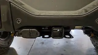 2024 Ford Bronco Trailer Hitch Install   Part 2