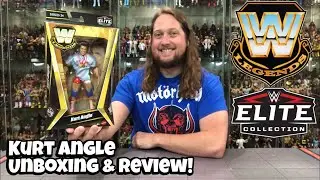 Распаковка и обзор WWE Legends Series 24 Курта Энгла!