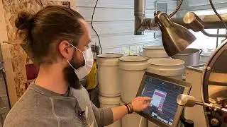 Live from Lindsborg! Roasting Coffee at Lindsborg's Blacksmith Coffee Shop and Roastery