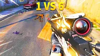 Max Sensitivity, but everyone thinks I'm cheating.. (1v6)