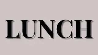 How to Pronounce Lunch in English