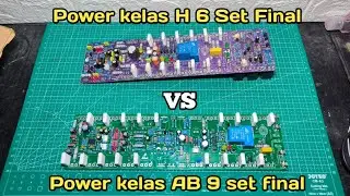 Lebih Horeg Mana Power Kelas AB VS Power Kelas H??