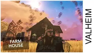 Мы построили ФЕРМЕРСКИЙ ДОМ на РАВНИНАХ | ЛОНГПЛЕЙ Valheim LIVE
