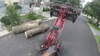 Loading our truck with the schaffer loader