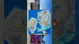 Evolving map?👀‼️ #gta6 #gta #gtaleaks #gaming #gta6news #gta6trailer #gta6update #gta5