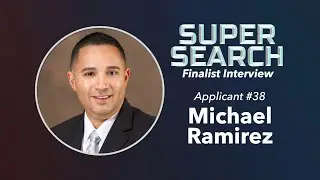 Интервью с финалистом Super Search | Майкл Рамирес