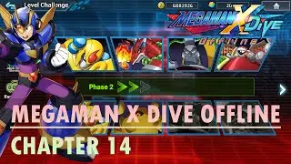 MEGAMAN X DIVE OFFLINE | Chapter 14 : Bio Laboratory - Gameplay
