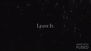 Alex Vega - Leave it.