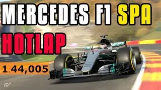 GT Sport - Mercedes F1 Spa Hotlap - 1.44,005