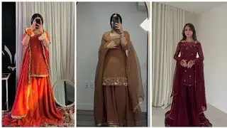 New Wedding dresses design with Sharara /plazo /garara💗✨