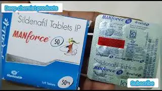 Manforce Tablet कैसे खाएं दूध से या पानी सही तरीका Deep chemist products